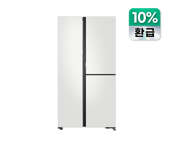 [으뜸효율]BESPOKE 양문형 냉장고 845L (오토오픈도어)