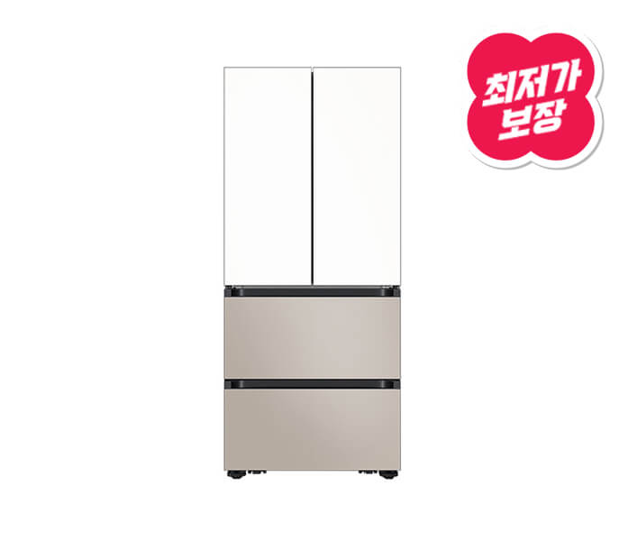 Bespoke AI 김치플러스 4도어 키친핏 Max 420L