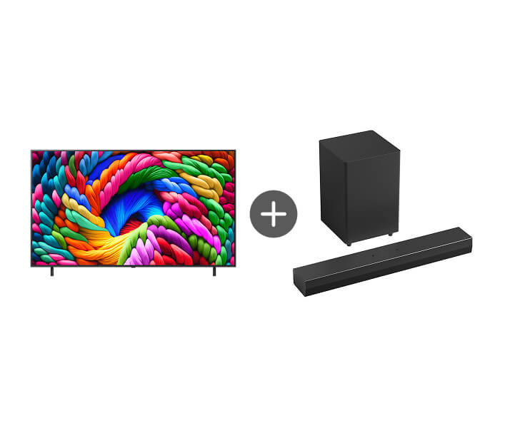 나노셀 TV 75인치 (+S30A 스피커)(일반 리모컨)