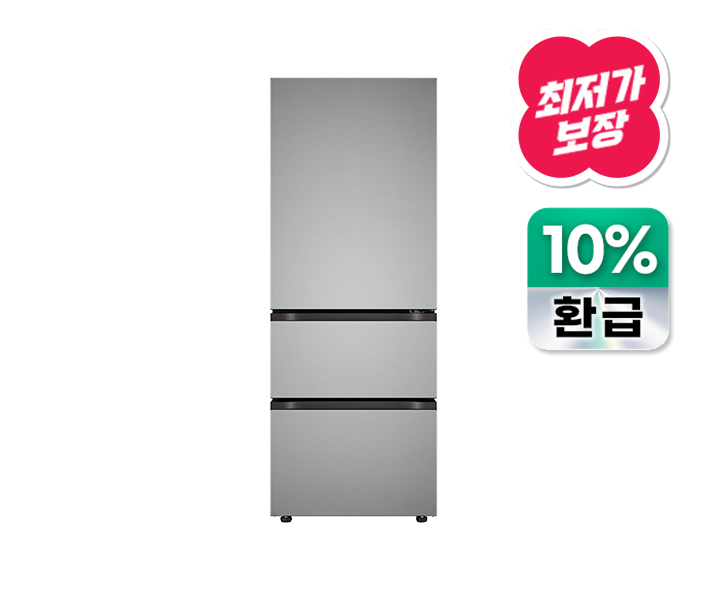 [으뜸효율] 디오스 오브제컬렉션 김치톡톡 327L 냉장고
