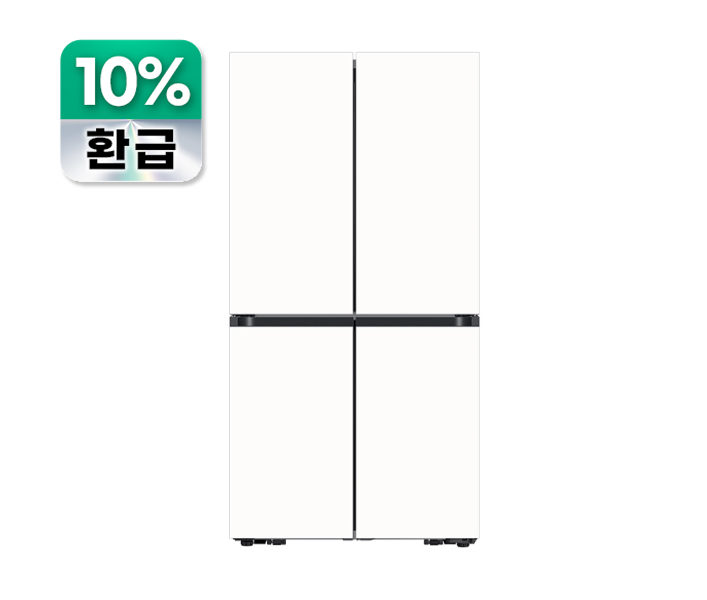 [으뜸효율] BESPOKE AI 냉장고 4도어 902L