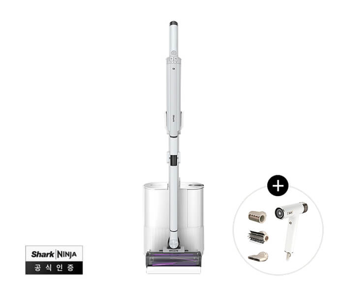 가벼운 무선청소기 에보 파워 시스템 NEO+ (샤크 스피드스타일 3in1 멀티 에어 드라이기 증정)