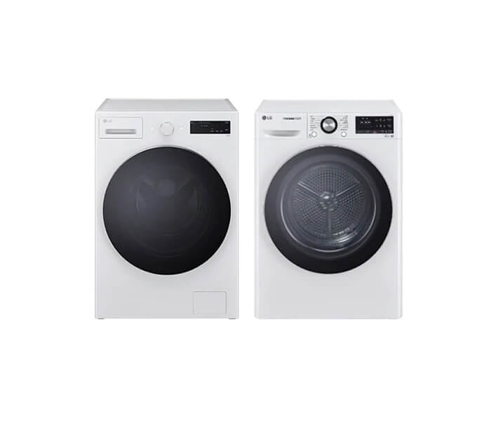 트롬 세탁기 17kg + 건조기 10kg (글로우 에센스 화이트)