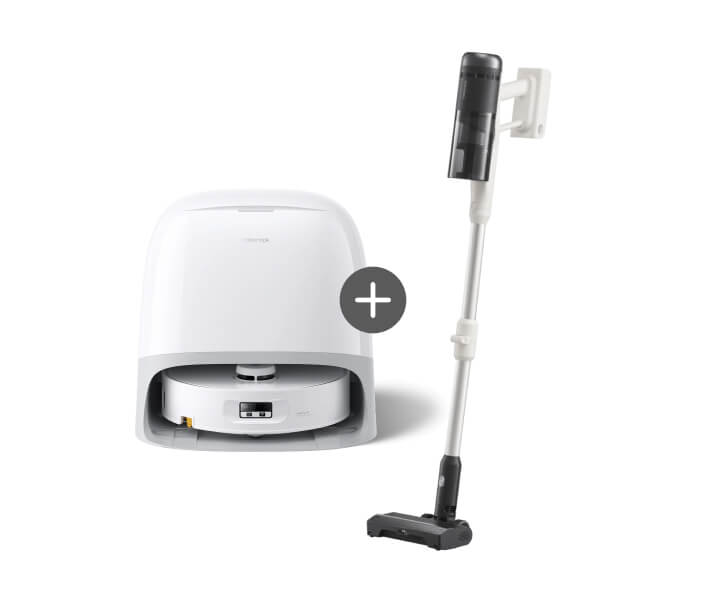 Qrevo Curv 2 로봇청소기+ H60 Pro 진동 무선청소기