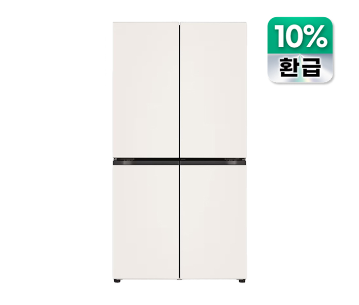 오브제 매직스페이스 냉장고 870L