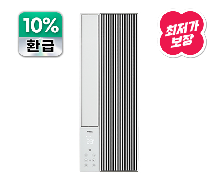 창문형 에어컨 19.1㎡[5평](세로형)