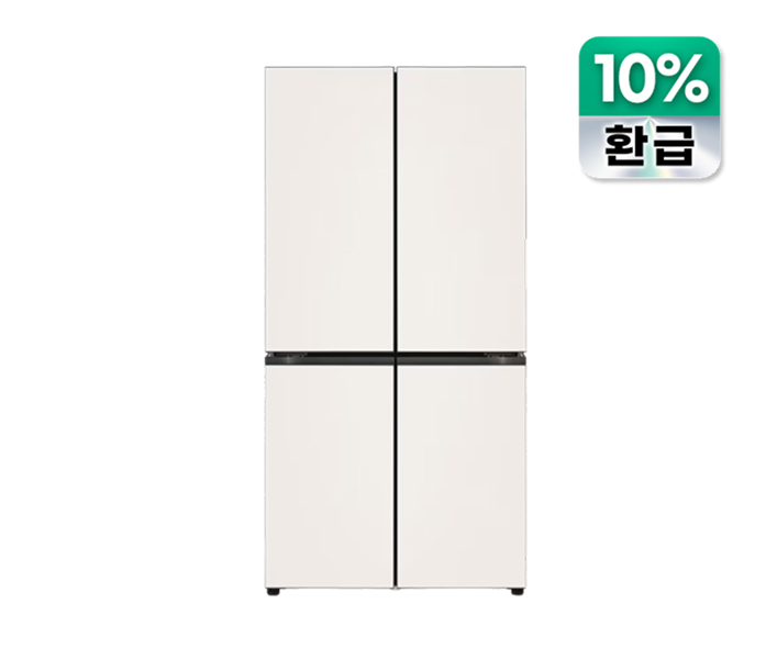 [으뜸효율] 디오스 AI 오브제컬렉션 냉장고 870L(1개월 무료)