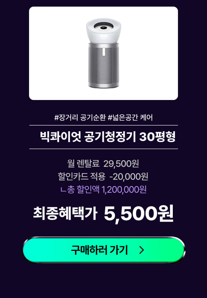 다이슨_빅콰이엇공기청정기_실버